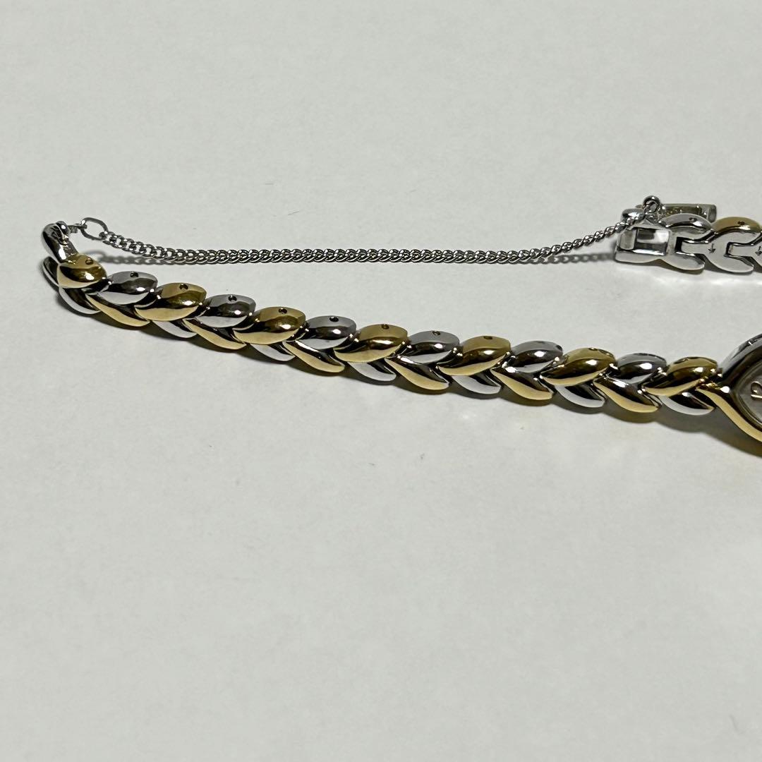 稼働/新品電池 SEIKO セイコー シェル文字盤 ブレスウォッチ コンビ