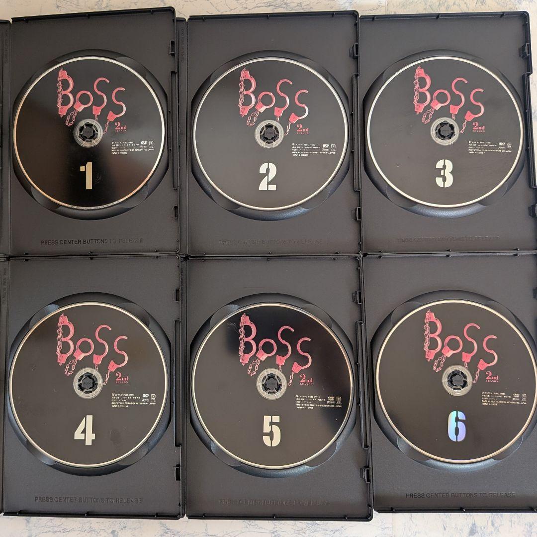 DVD　BOSS、BOSS 2nd SEASON　全12巻　新品ケース付
