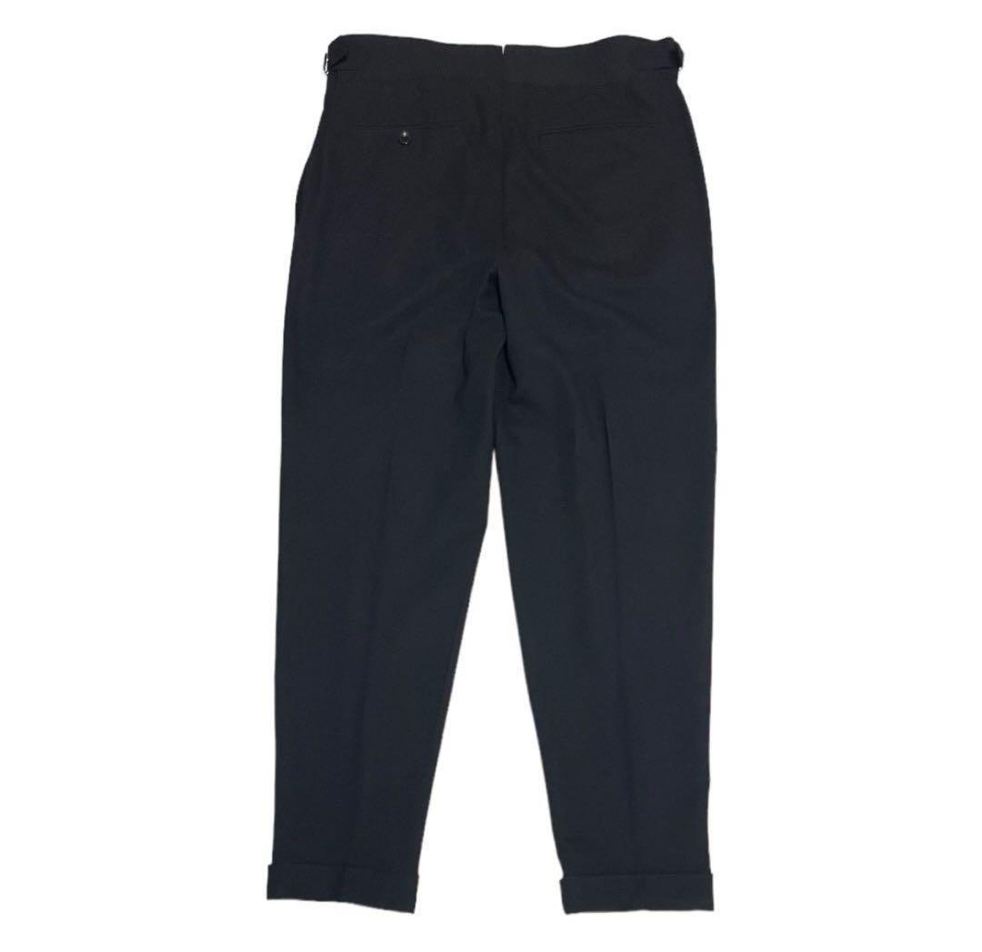 MORLES ピークドラペル ダブルセットアップ スーツ M/S ブラック