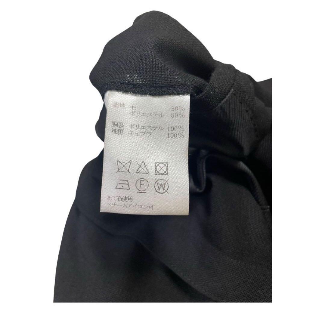 MORLES ピークドラペル ダブルセットアップ スーツ M/S ブラック