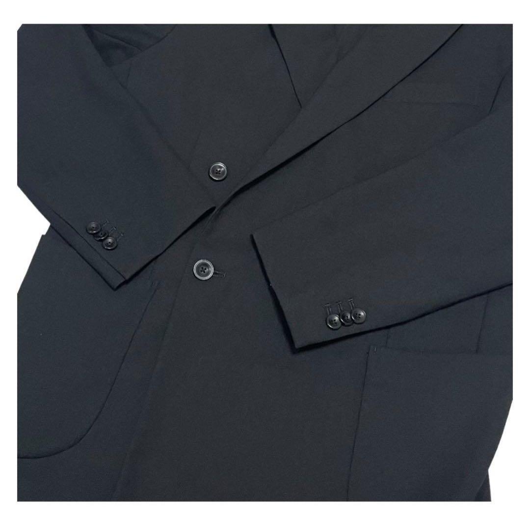 MORLES ピークドラペル ダブルセットアップ スーツ M/S ブラック