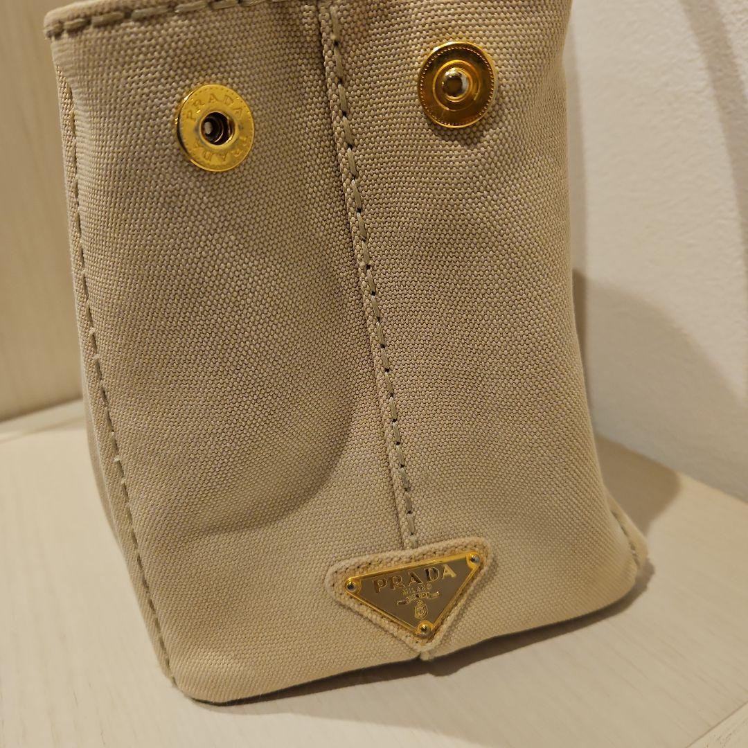 PRADA カナパSサイズ ベージュ
