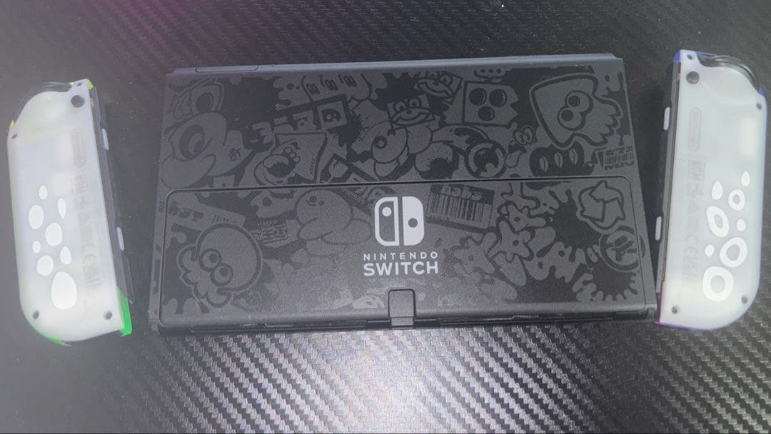オマケ付 NintendoSwitch 有機ELモデル Splatoonプロコン