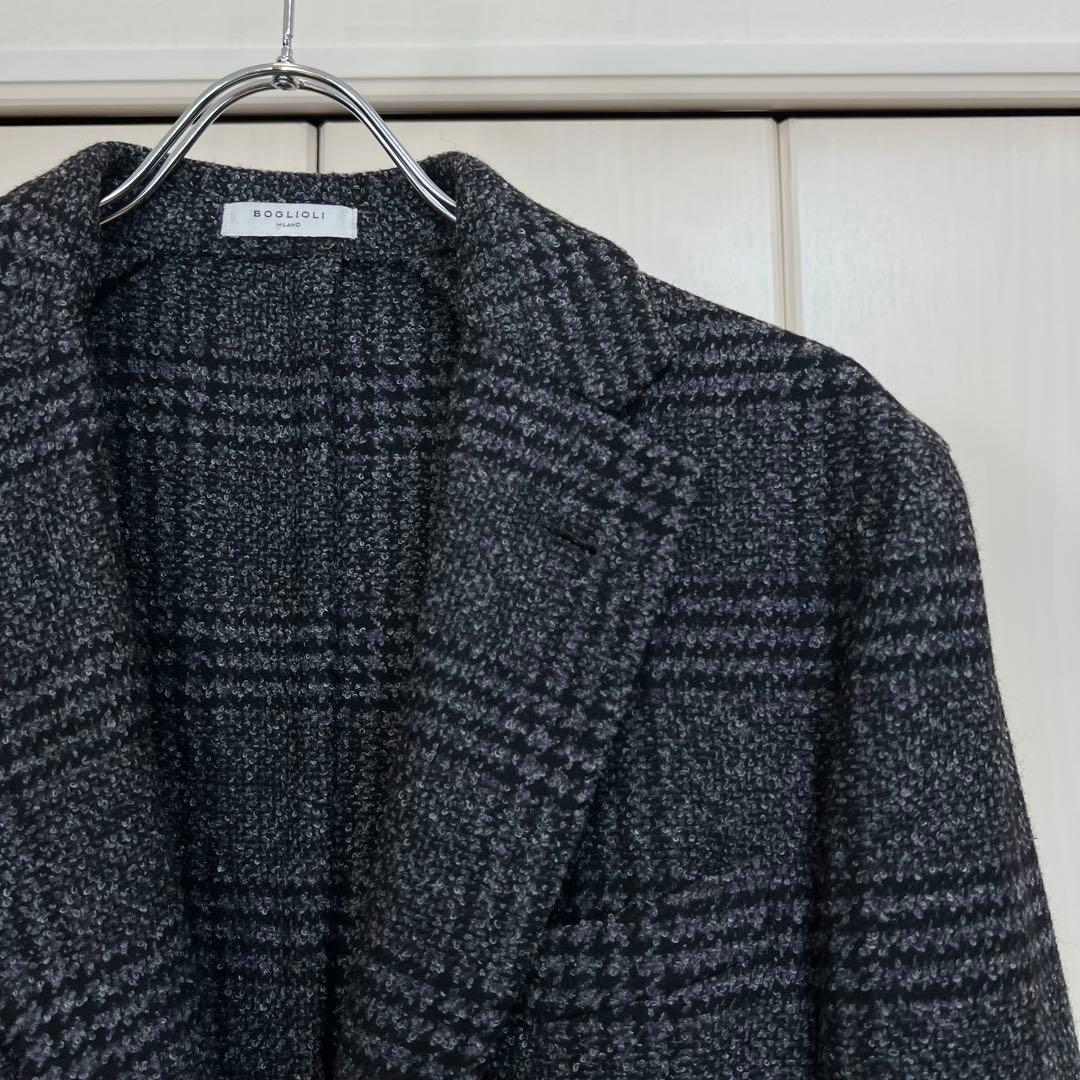 BOGLIOLI K.JACKET チェック チェスターコート 48