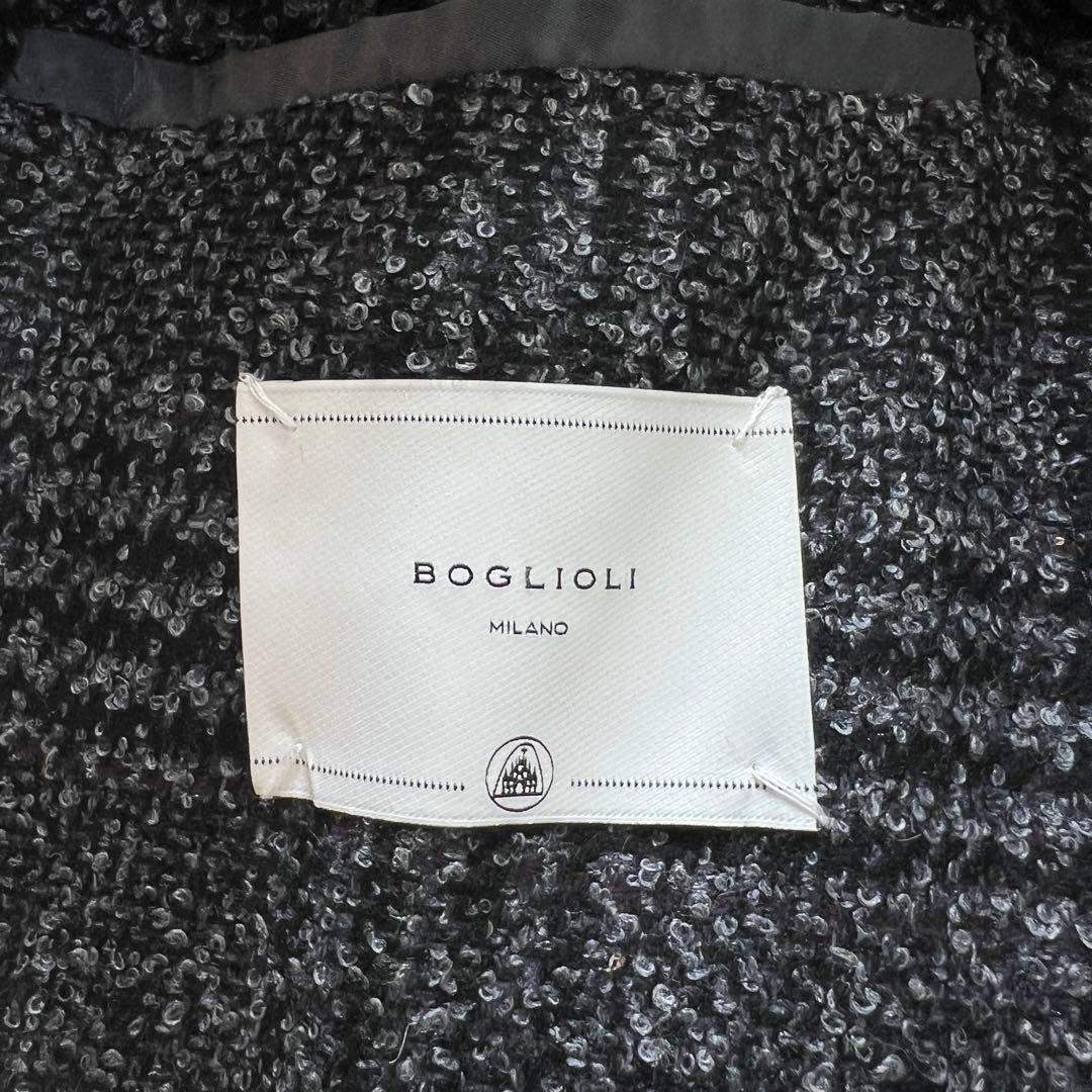 BOGLIOLI K.JACKET チェック チェスターコート 48