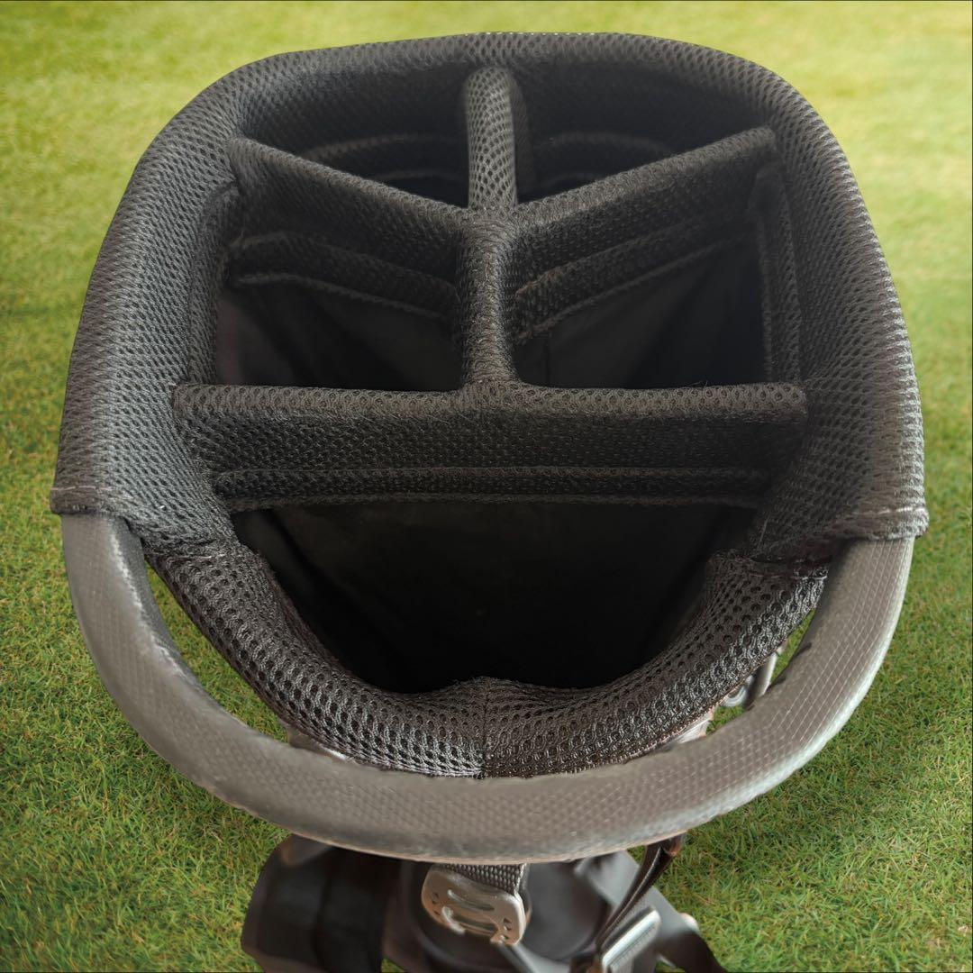 ブリーフィング　キャディバッグ　CR-4 黒　ショルダー　スタンド式　軽量