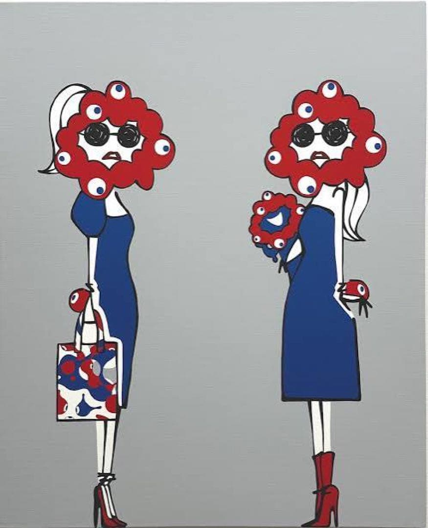 Mサイズ　ミャクミャク　三浦大地　コラボTシャツ 万博限定　和紙糸Tシャツ