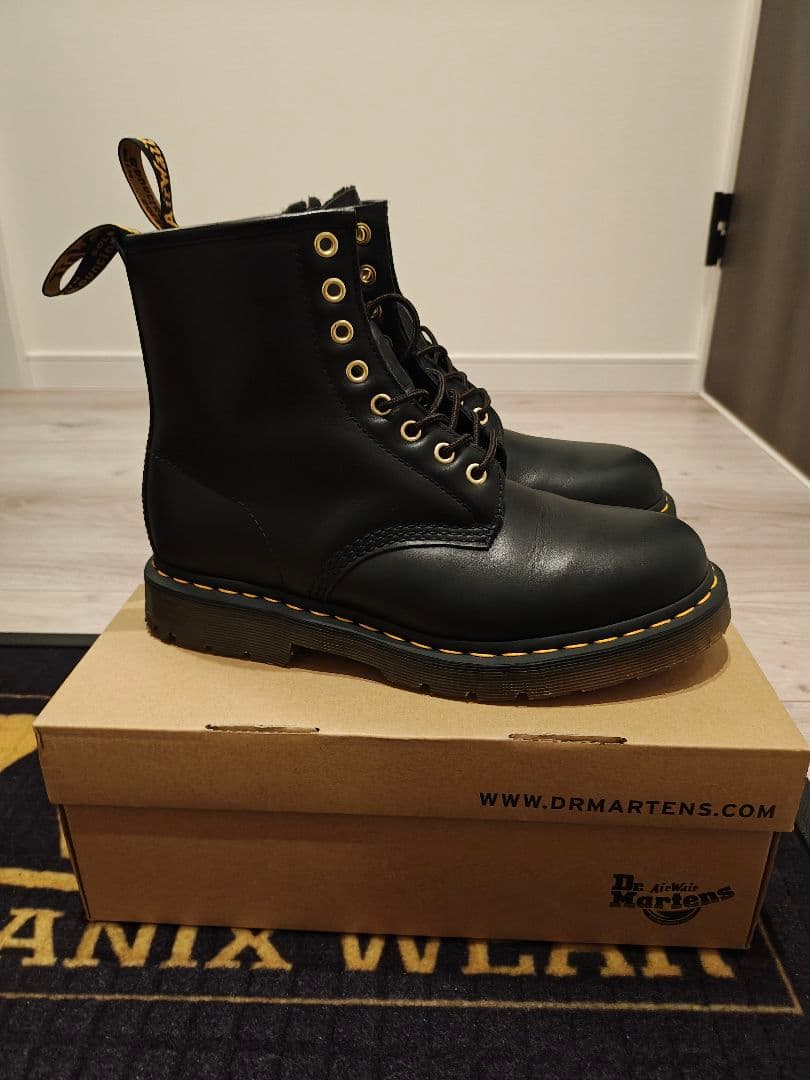 Dr. Martens 1460 ブラック ワークブーツ US 10 ボア