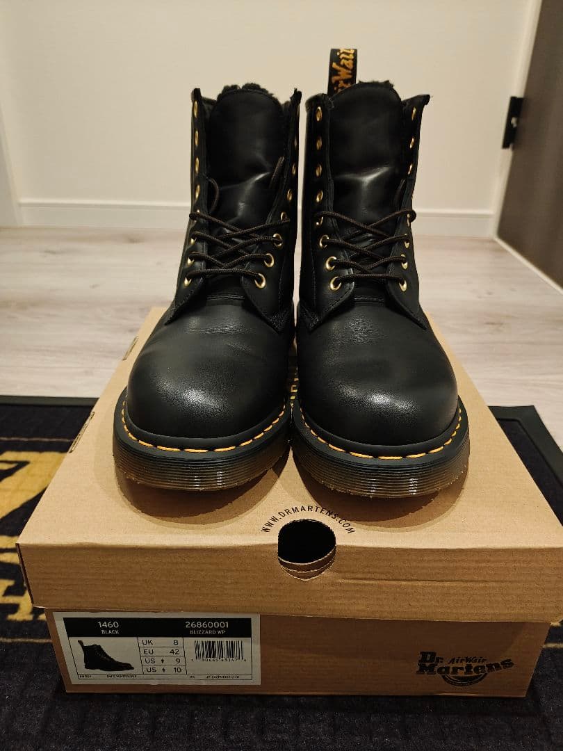 Dr. Martens 1460 ブラック ワークブーツ US 10 ボア