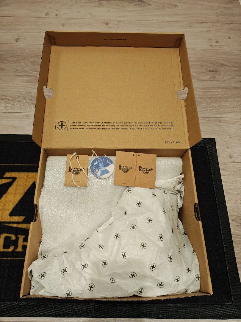 Dr. Martens 1460 ブラック ワークブーツ US 10 ボア