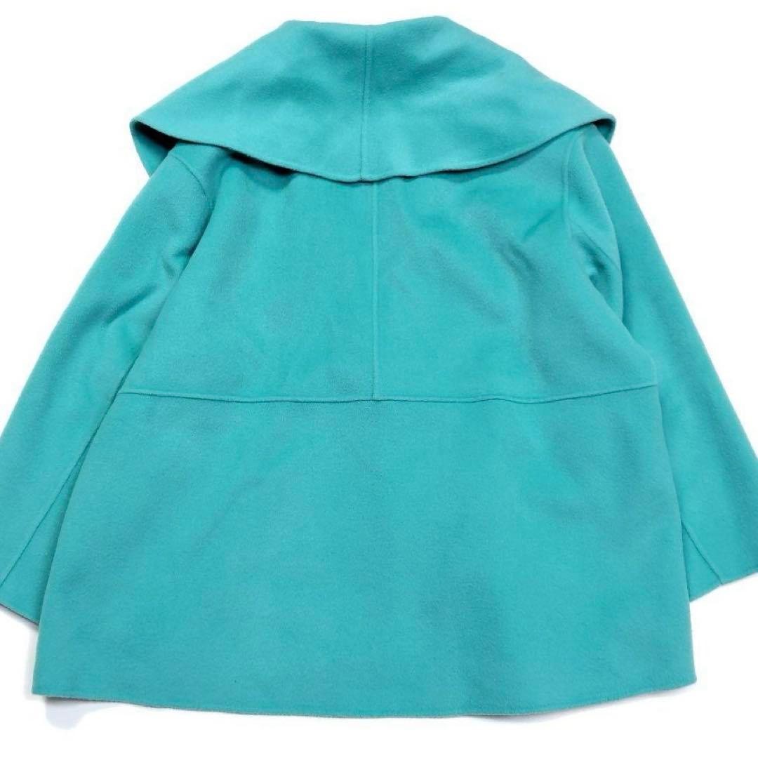 美品 近年モデル プラージュ ハミルトンワイドカラーショートコート 38