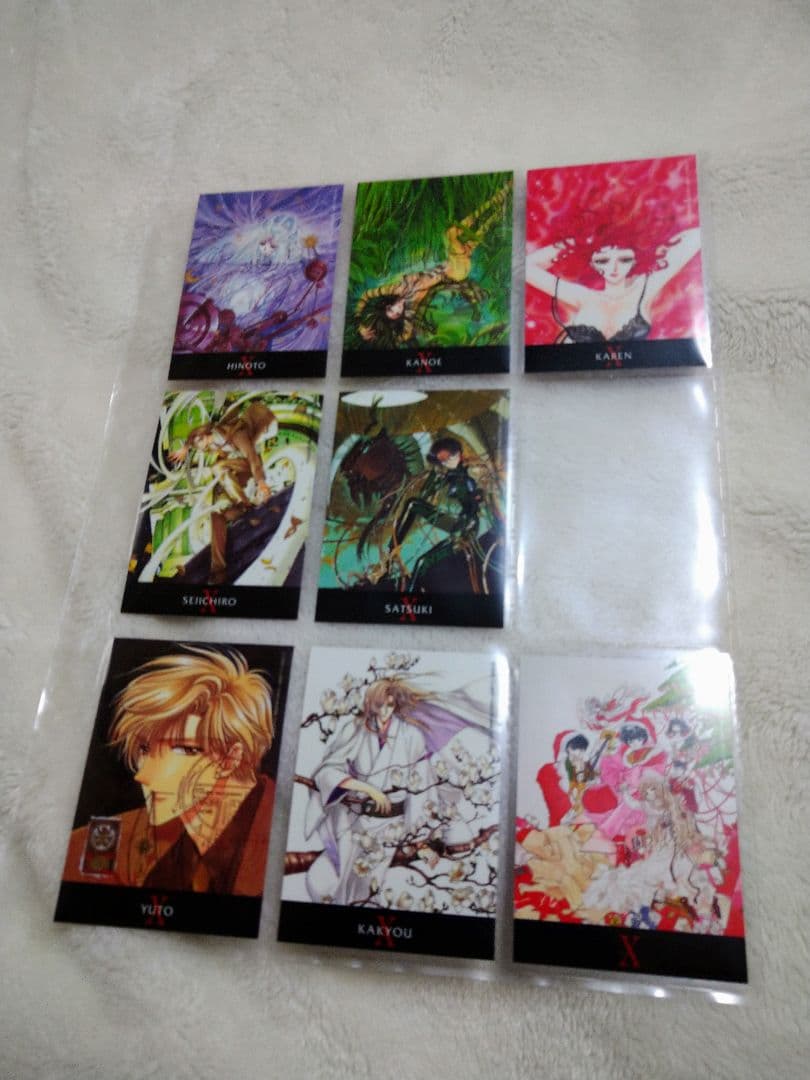 X TRADING CARDS HOLDER 1999・Xトレーディングカード