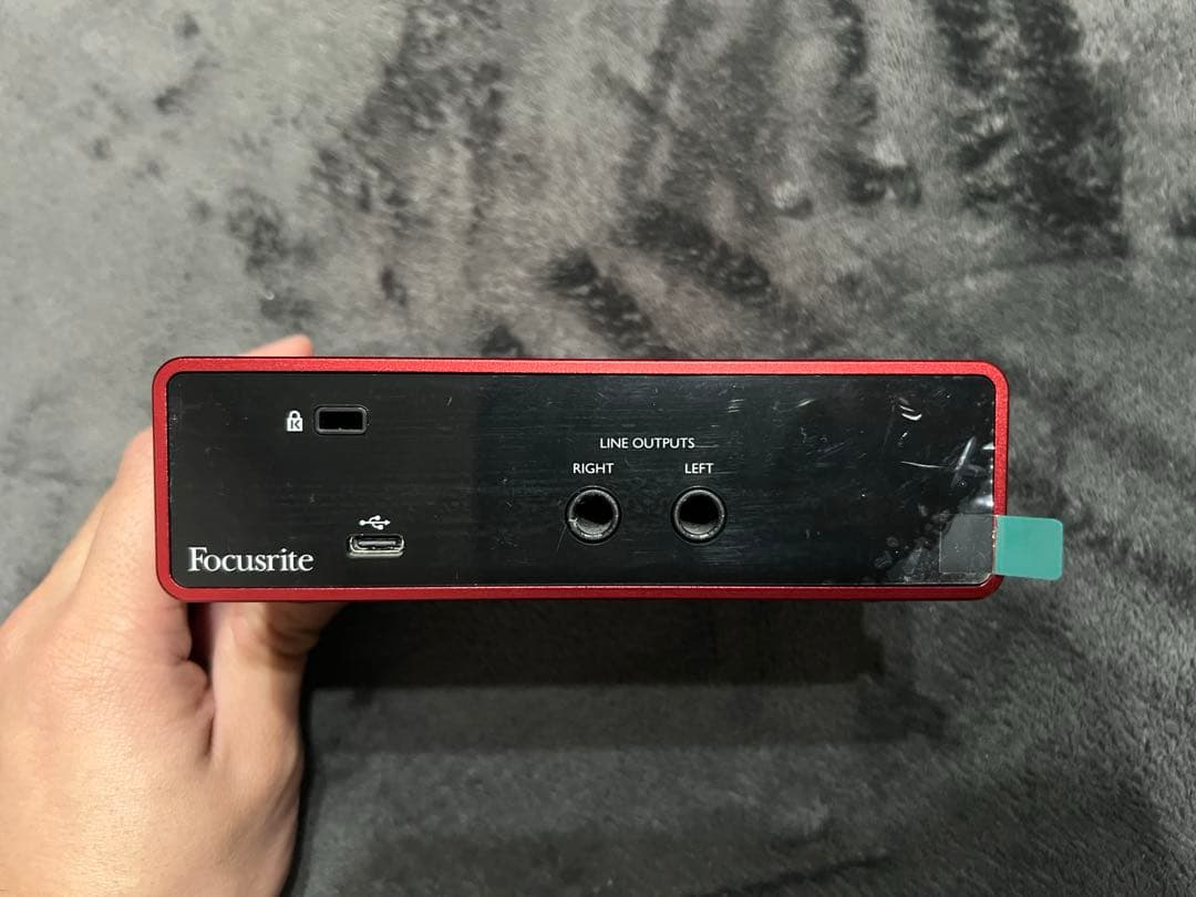 DTM・DAW focusrite scarlett solo