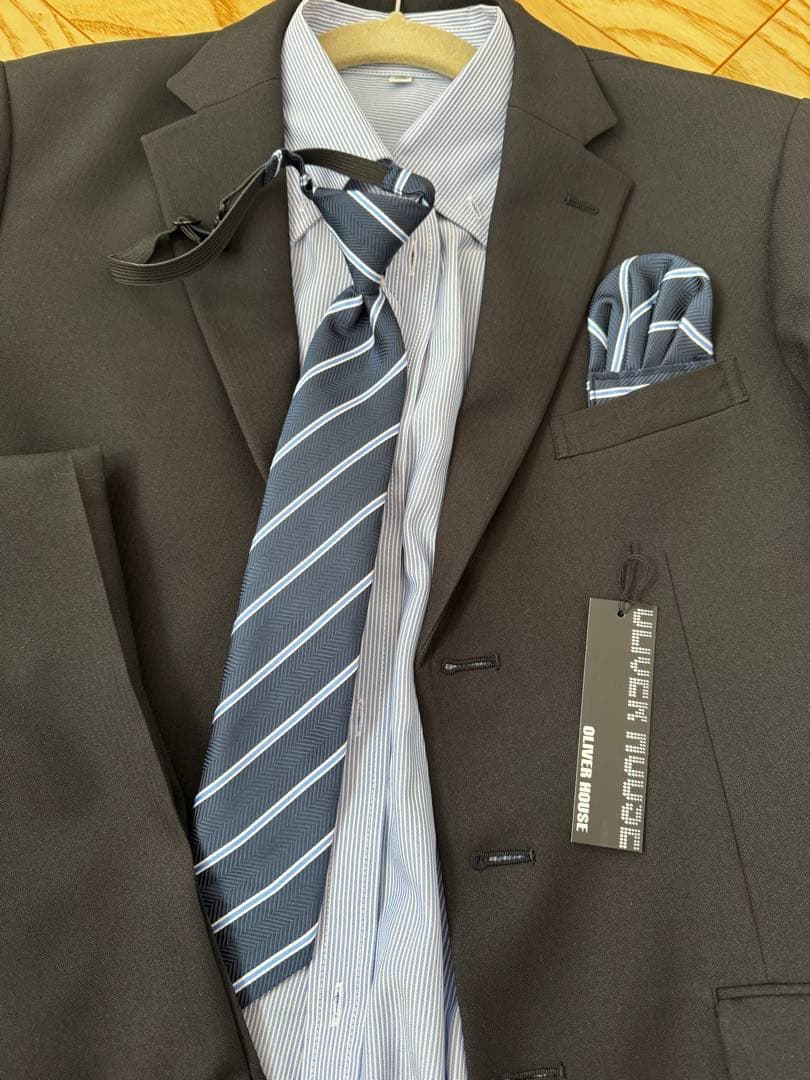 美品 オリバーハウス 170cm フォーマルスーツ 卒業 フルセット 男の子