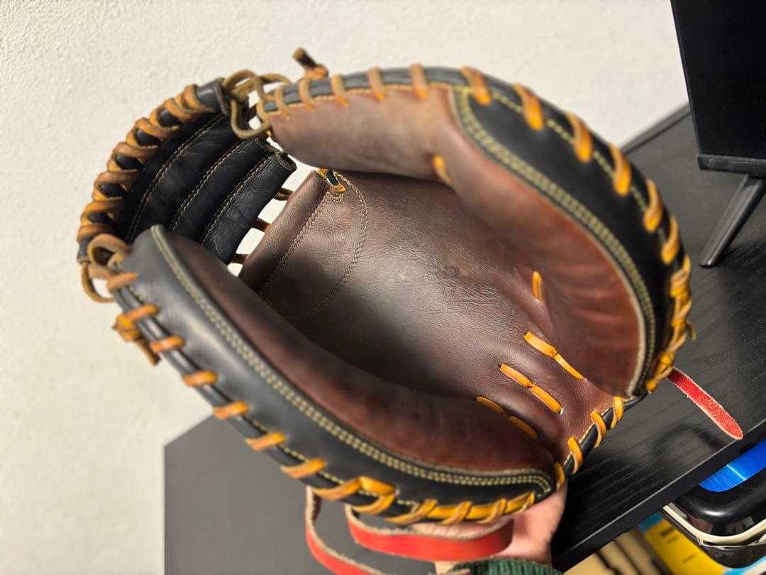 ZETT ゼット オーダー 軟式グローブ 黒/茶