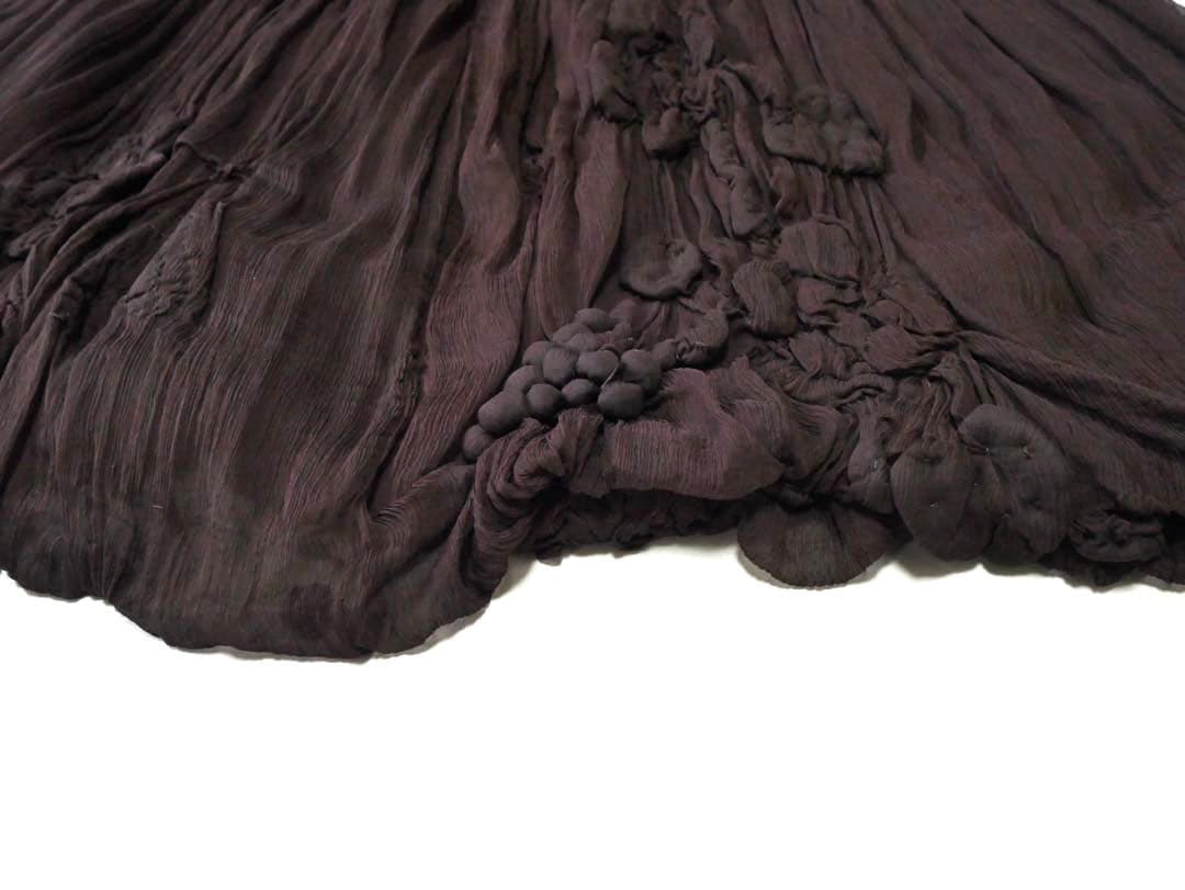 ジャンポールゴルチェ シルクシフォン スカート 40