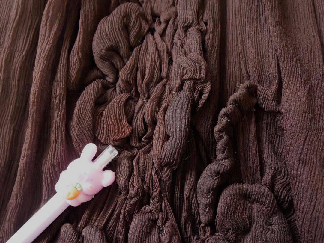 ジャンポールゴルチェ シルクシフォン スカート 40