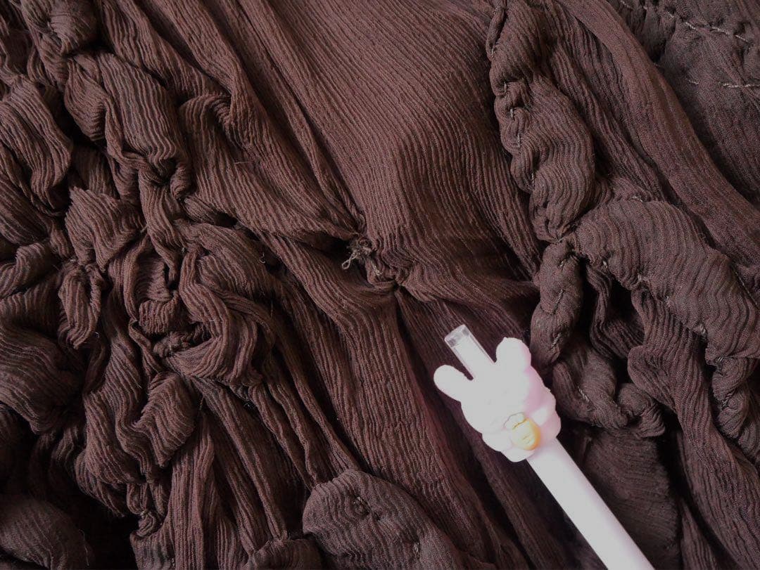 ジャンポールゴルチェ シルクシフォン スカート 40