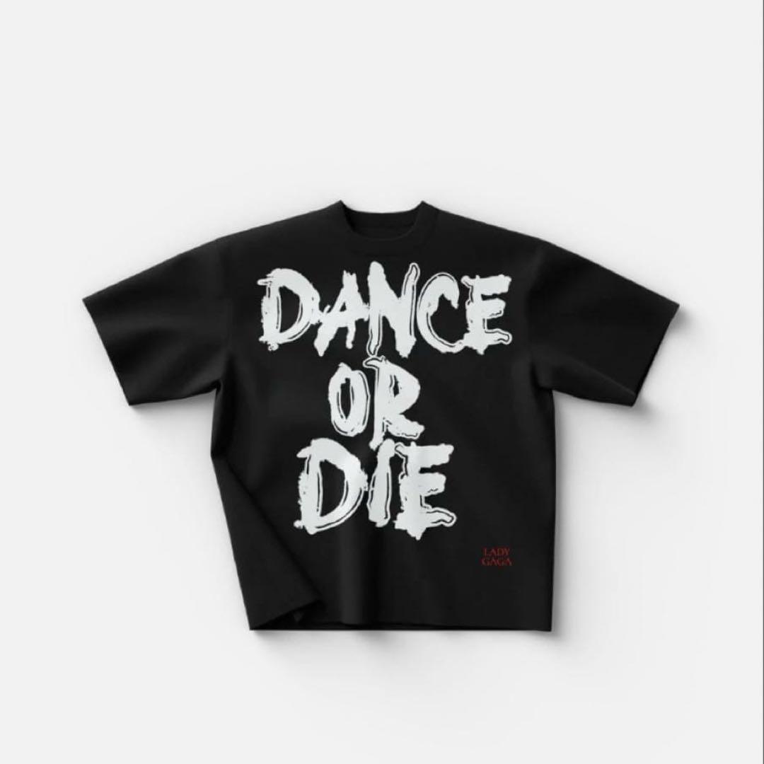 レディ・ガガ ENGLISH DATE BACK SS TEE 8番　サイズL