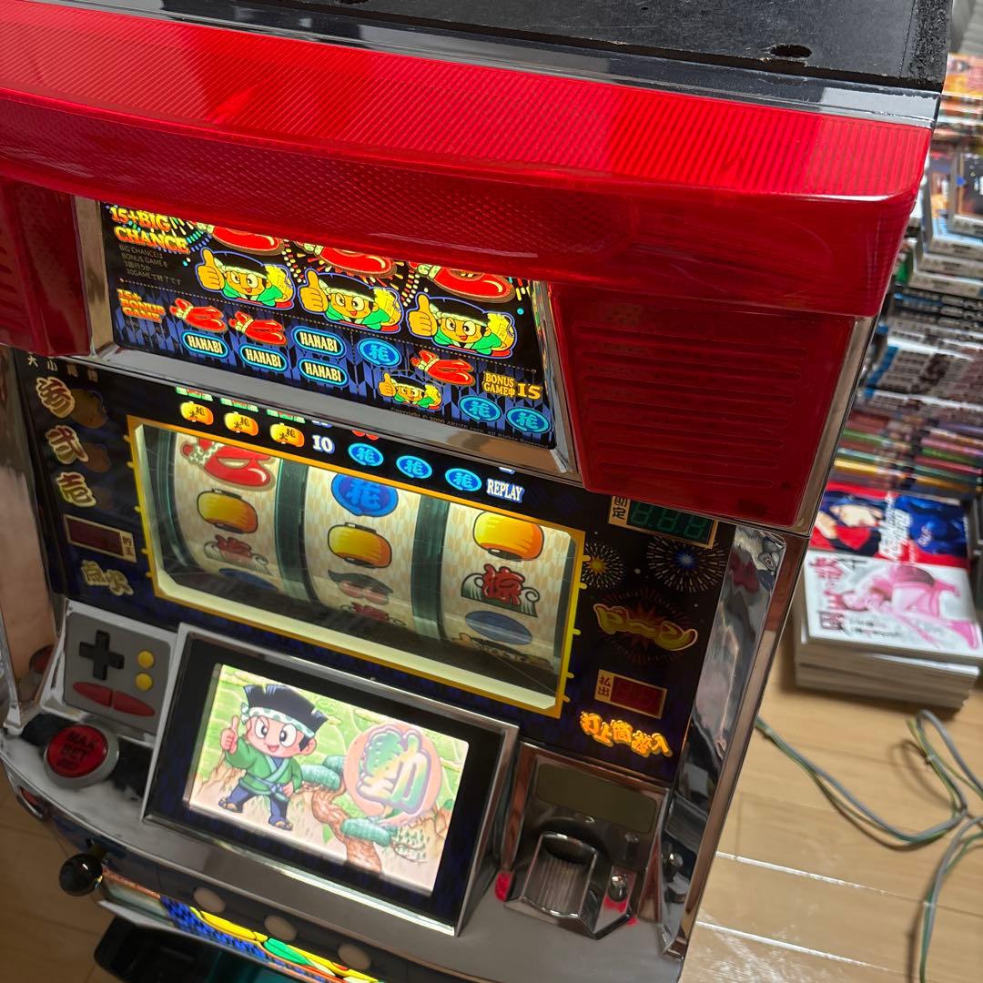 ☆ドンちゃん2 初代 4号機　実機　スロット　アルゼ　家スロ ハナビ☆