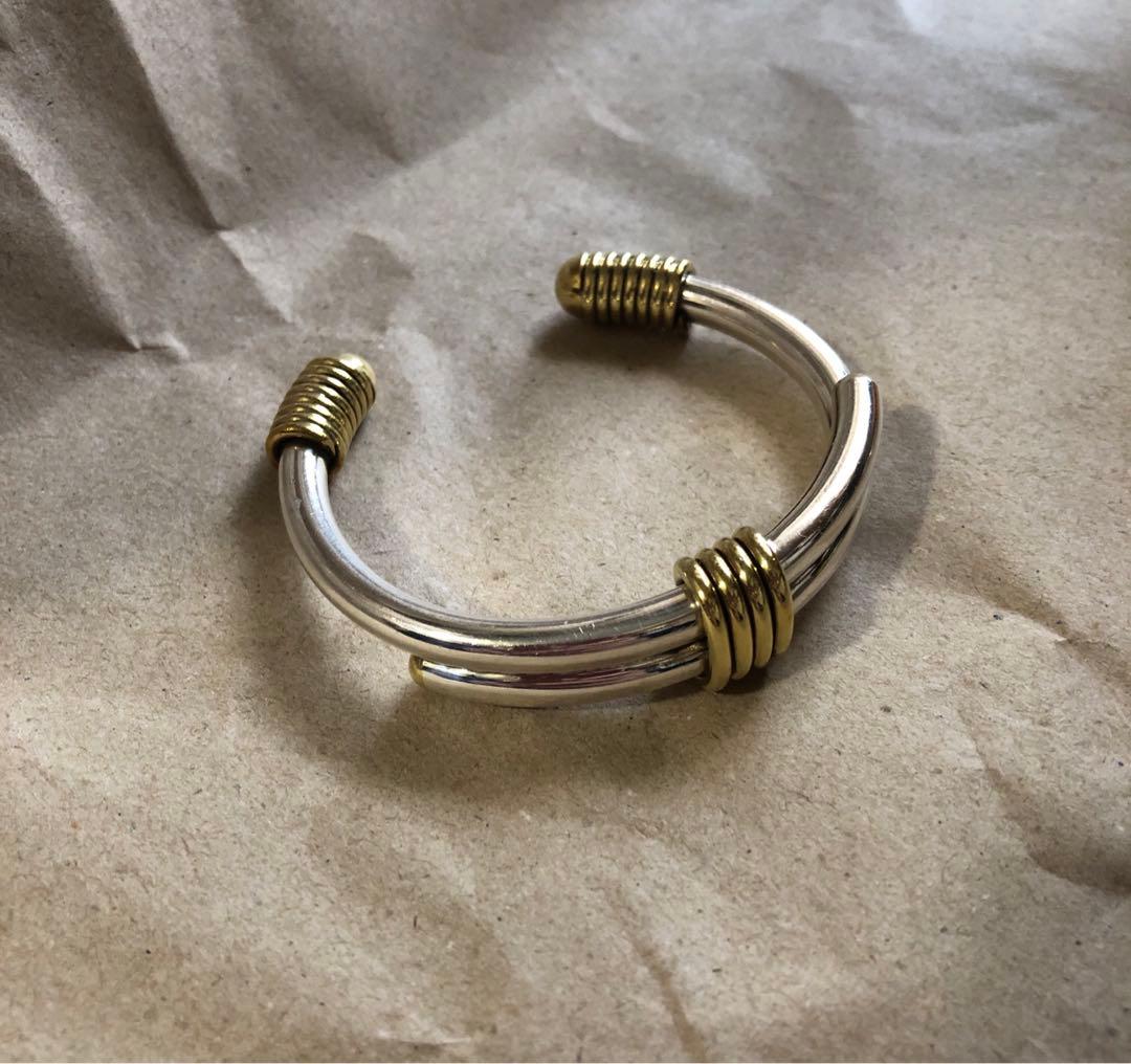 お*し様 メキシコ製 vintage 925 シルバーバングル メキシカンジュエ