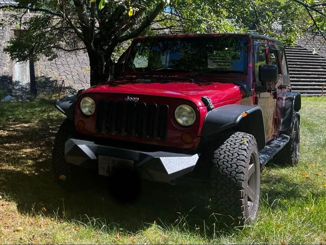 ラングラーjk jeep アイアンバンパー　バンパー
