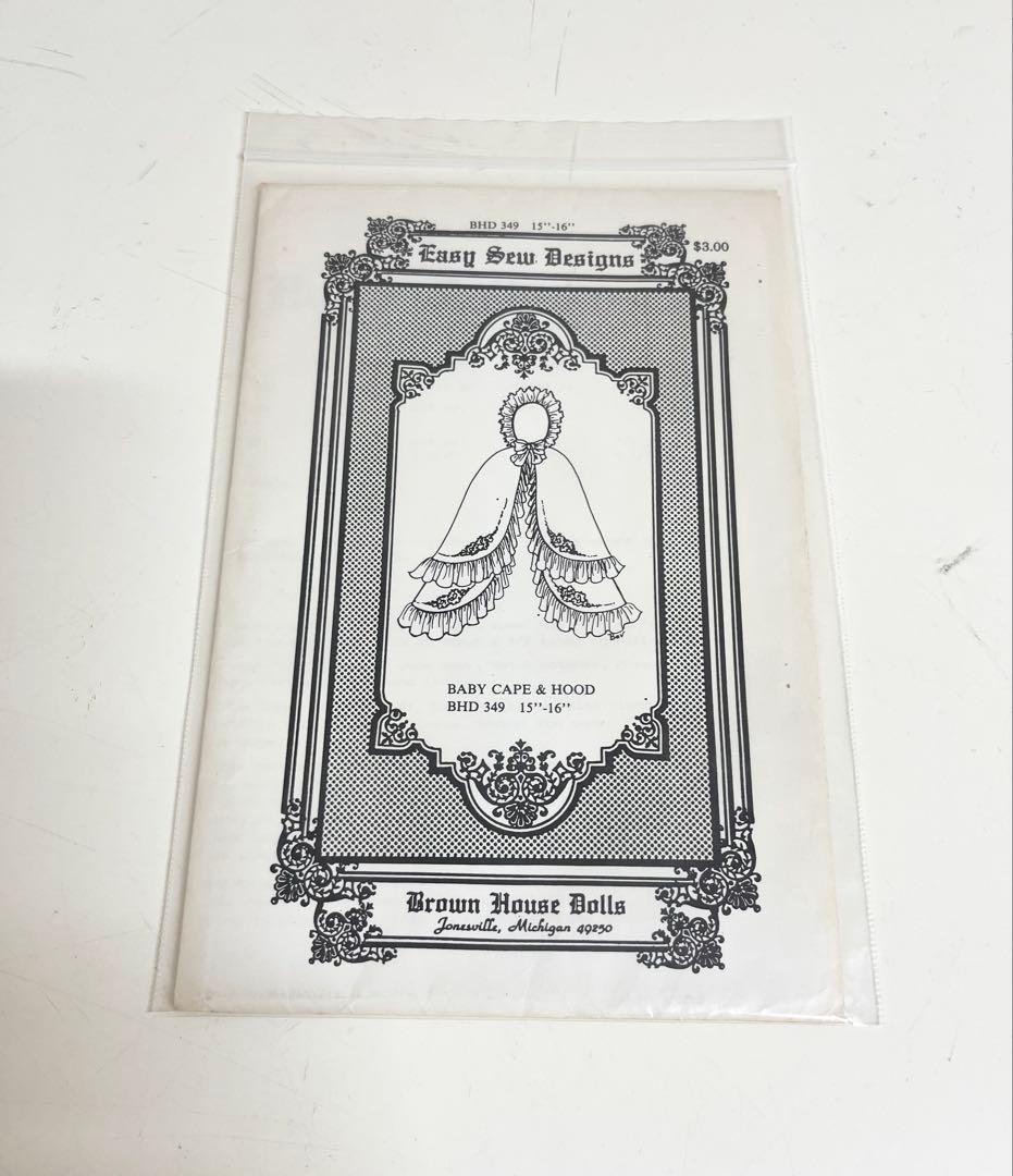 ドールドレス 洋服 型紙 パターン13点セット ビスクドール