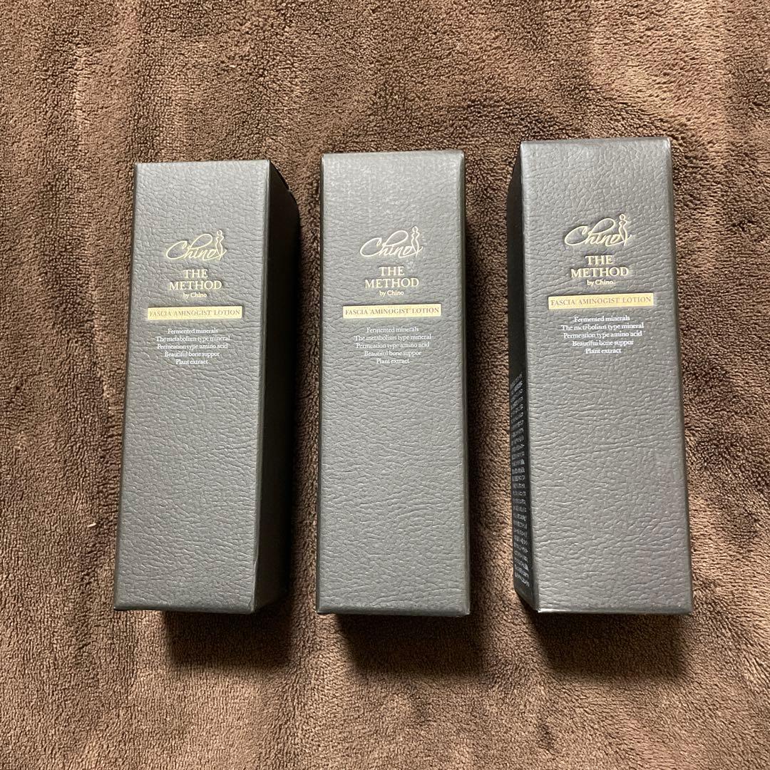【特別価格❗️】チノザメソッド アミノジストローション 3本セット