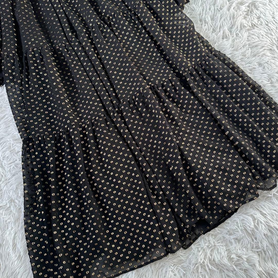 nakiusagi✨CLOTH&CROSS ドットジャガードティアード