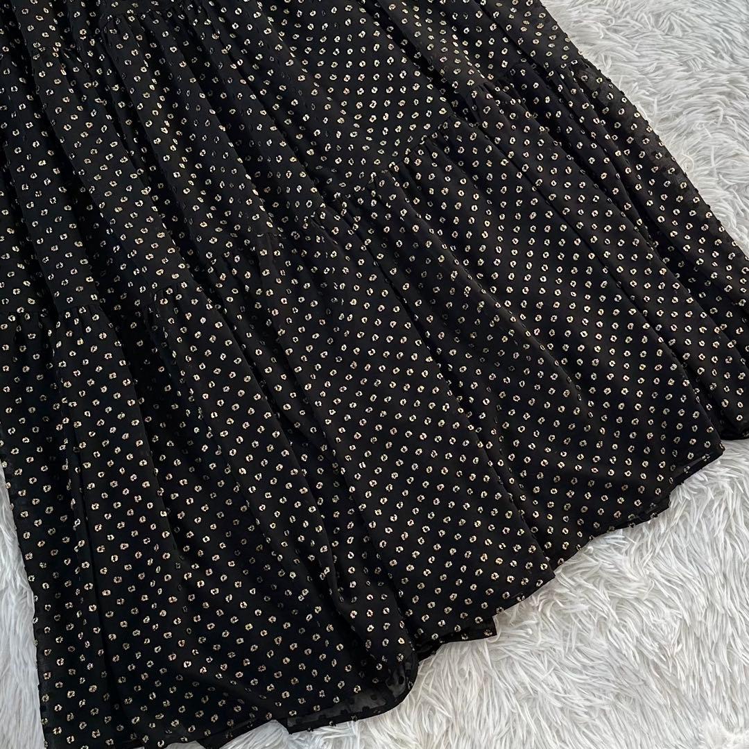 nakiusagi✨CLOTH&CROSS ドットジャガードティアード