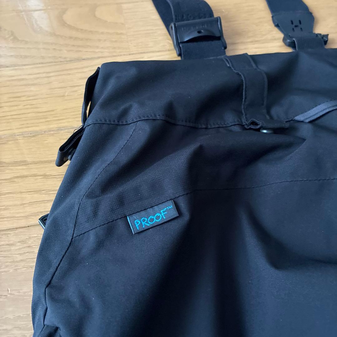 ホグロフス PROOF™ スキー スノボ ウェア パンツ S ブラック 美品