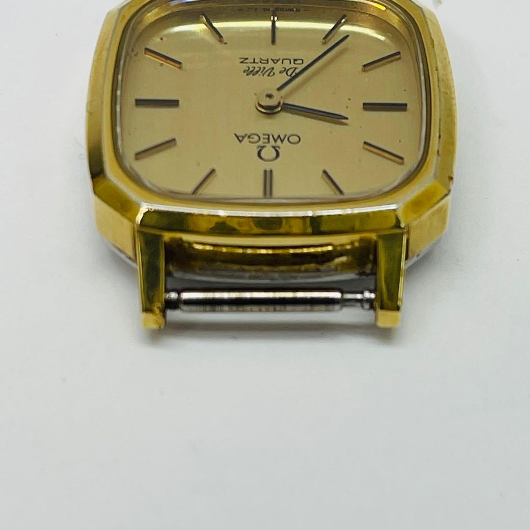 オメガ デビル ゴールドウォッチ スクエア 希少 腕時計 レディース 【不働】
