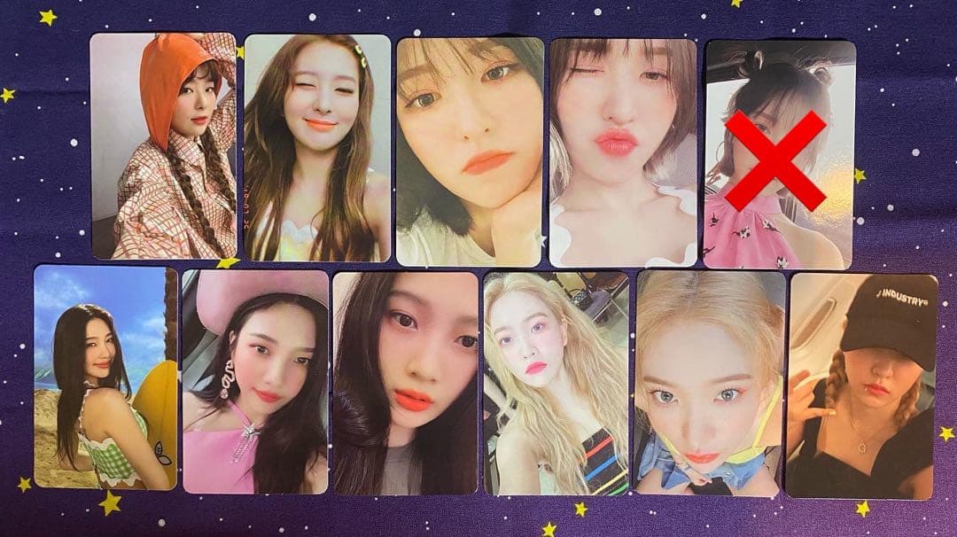 redvelvet umpah reve festival day 2 トレカ