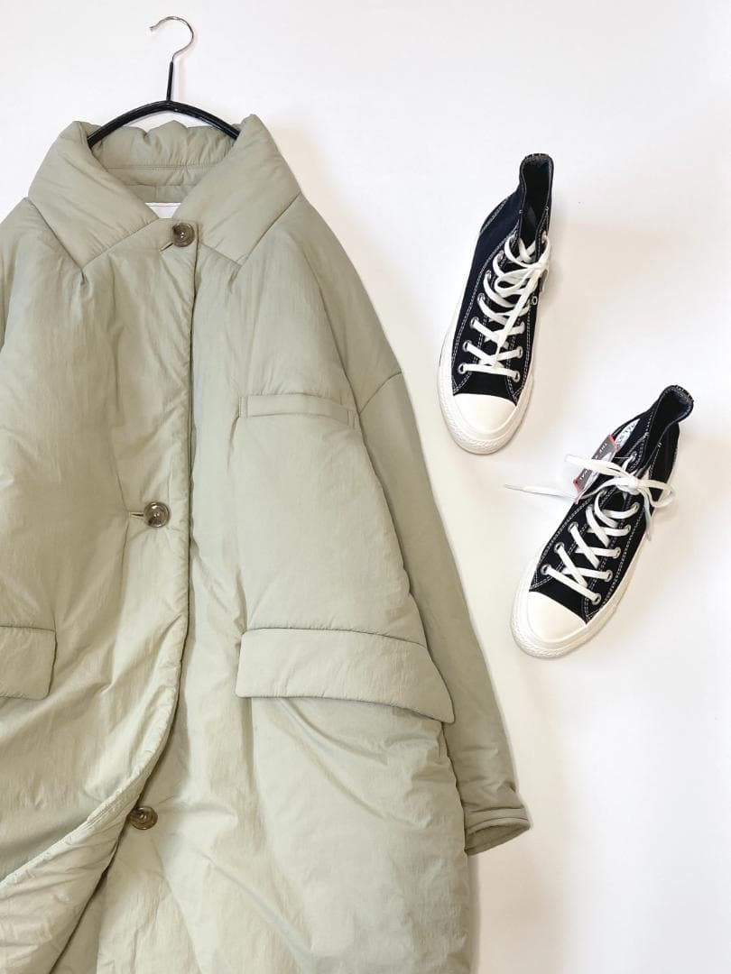 美品SLOBE IENAスローブイエナゆったり24AWtopthermoコート♪