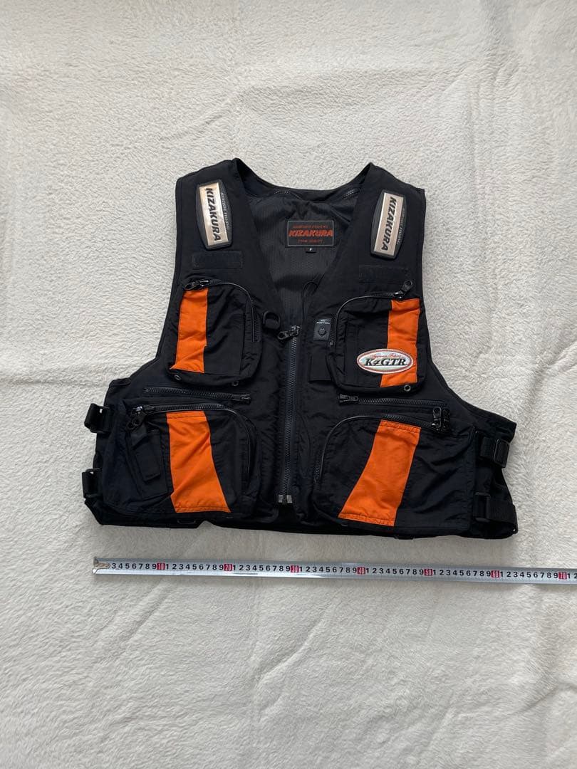 Kizakura KzGTR フィッシングベスト フリーサイズ