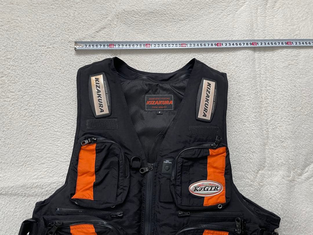 Kizakura KzGTR フィッシングベスト フリーサイズ