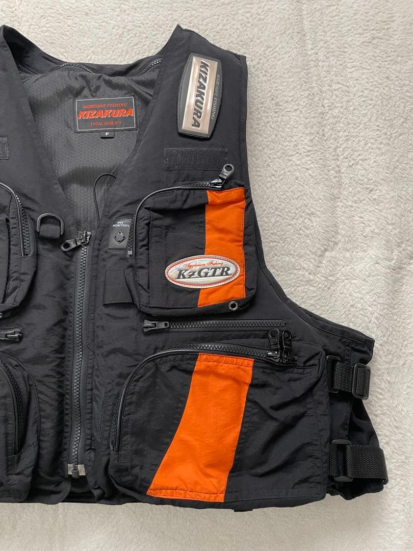 Kizakura KzGTR フィッシングベスト フリーサイズ
