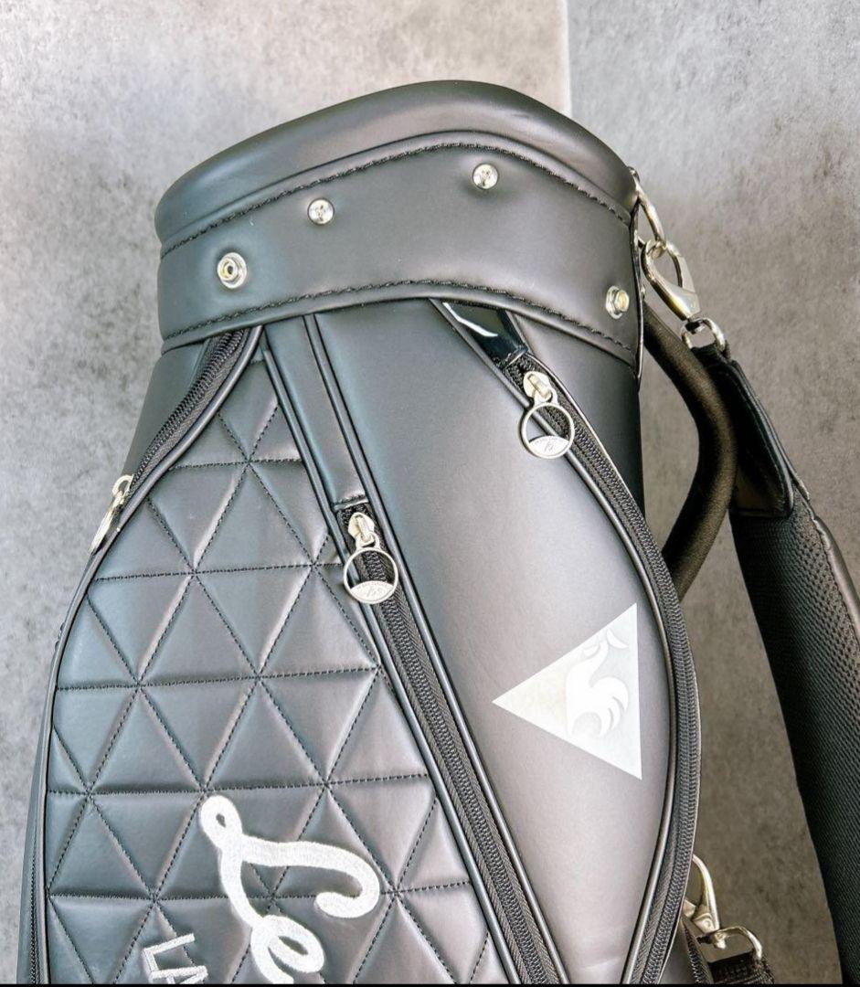 Le Coq Sportif ゴルフバッグ ブラック