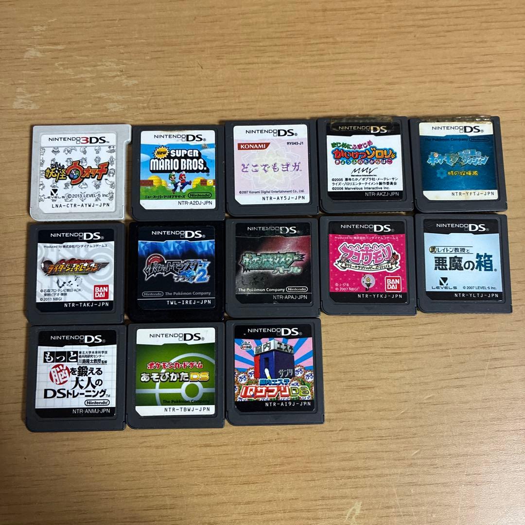 バラ売り可能 ニンテンドー3DSソフトセット88本セット