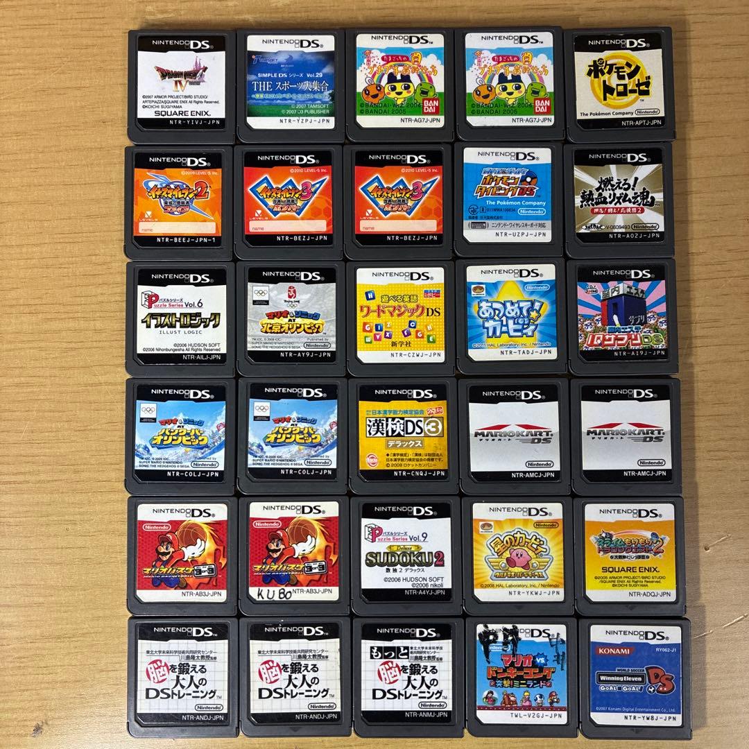 バラ売り可能 ニンテンドー3DSソフトセット88本セット