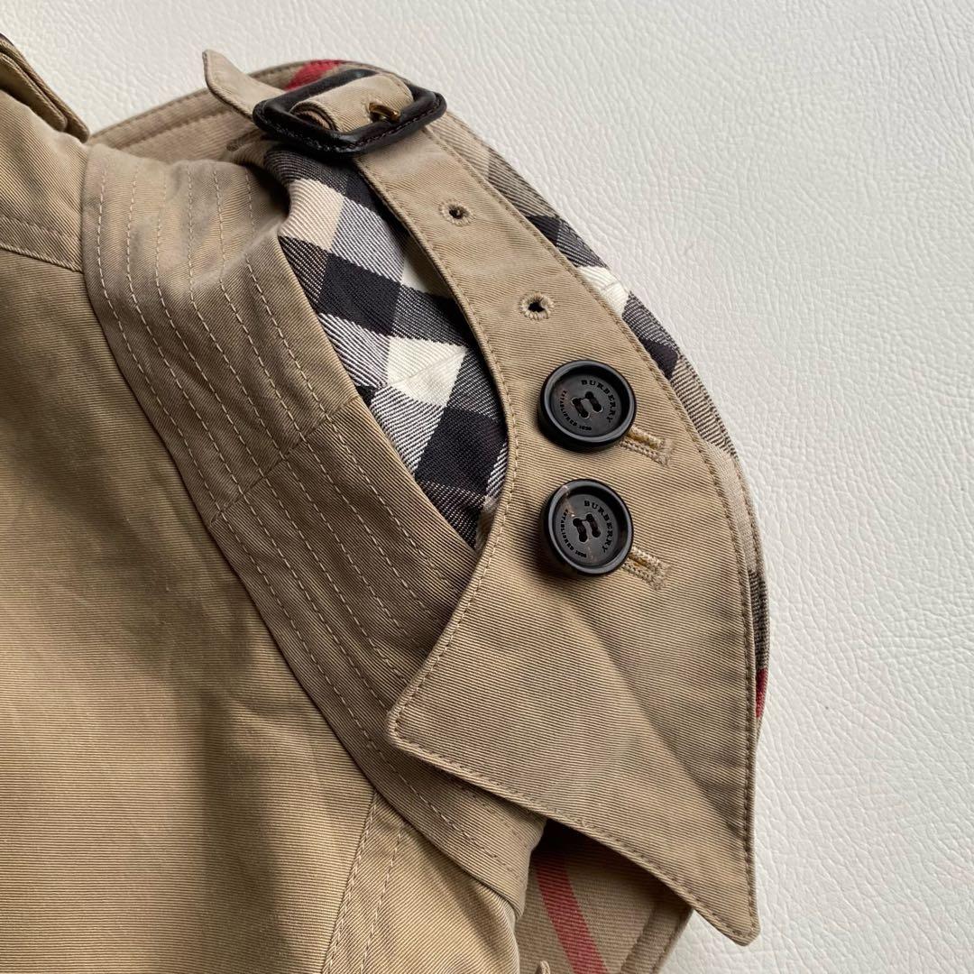 バーバリー　ウエストミンスターロング　UK12 カシミヤライナー　正規