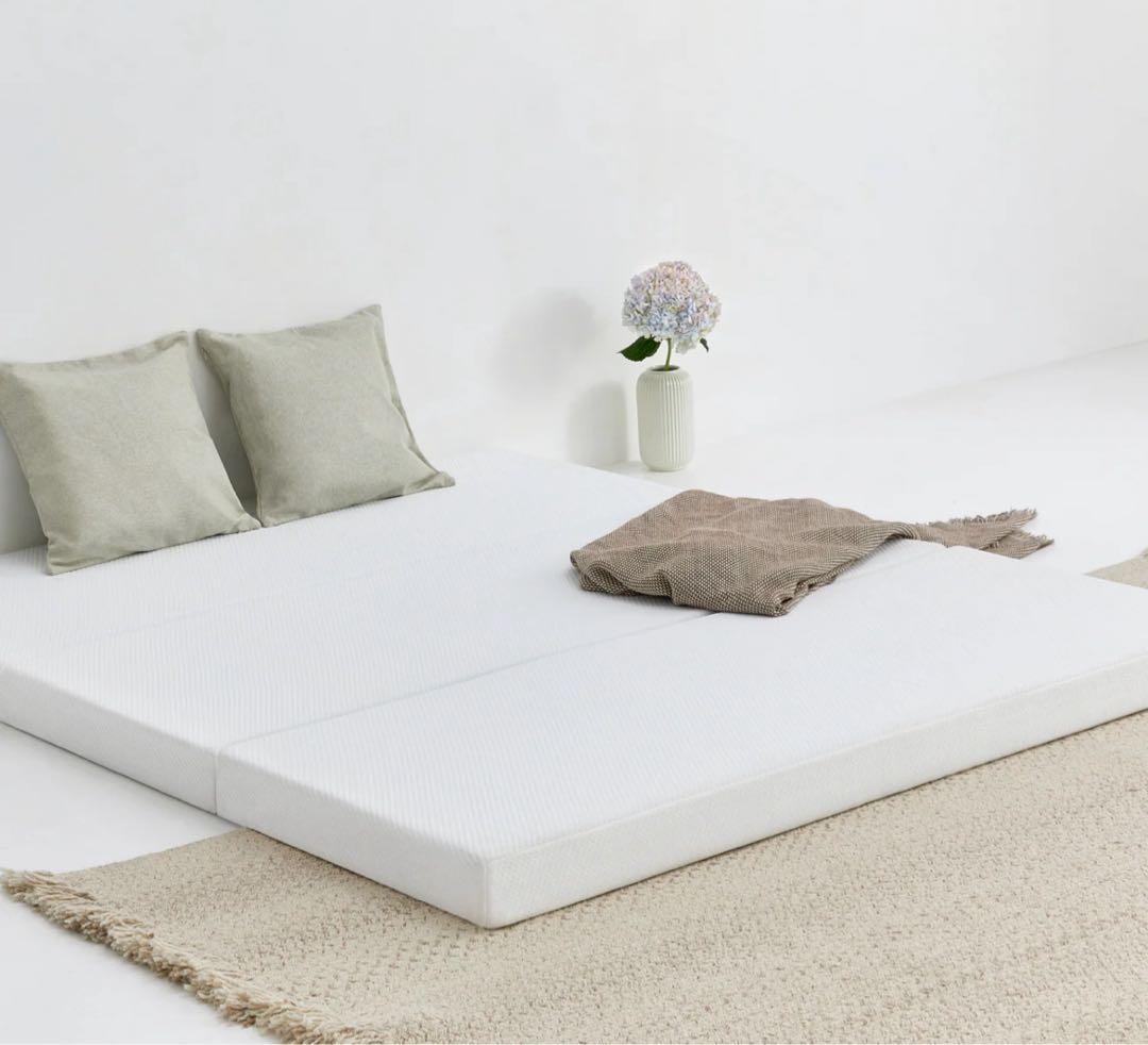 ✨ネルパンダ リーフ・マットレス✨三つ折り布団✨シングルサイズ！✨美品✨