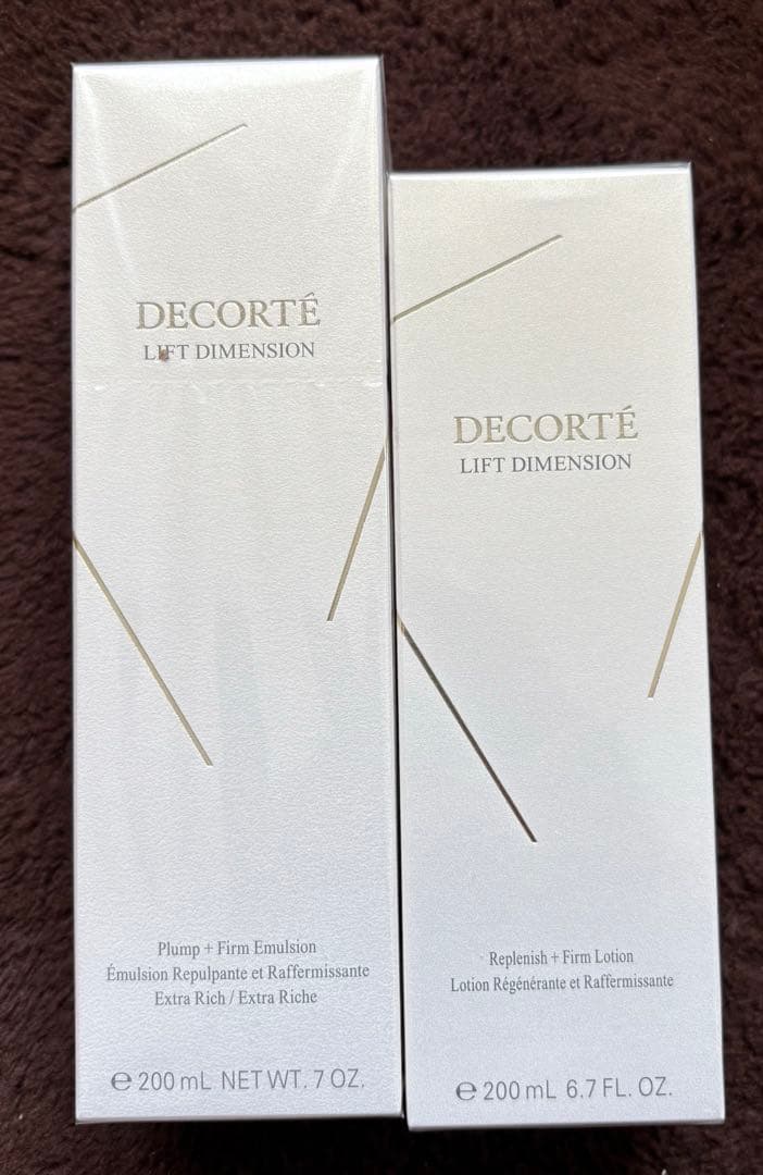 コスメデコルテリフトディメンションプランプファーム ローション&エマルジョンER