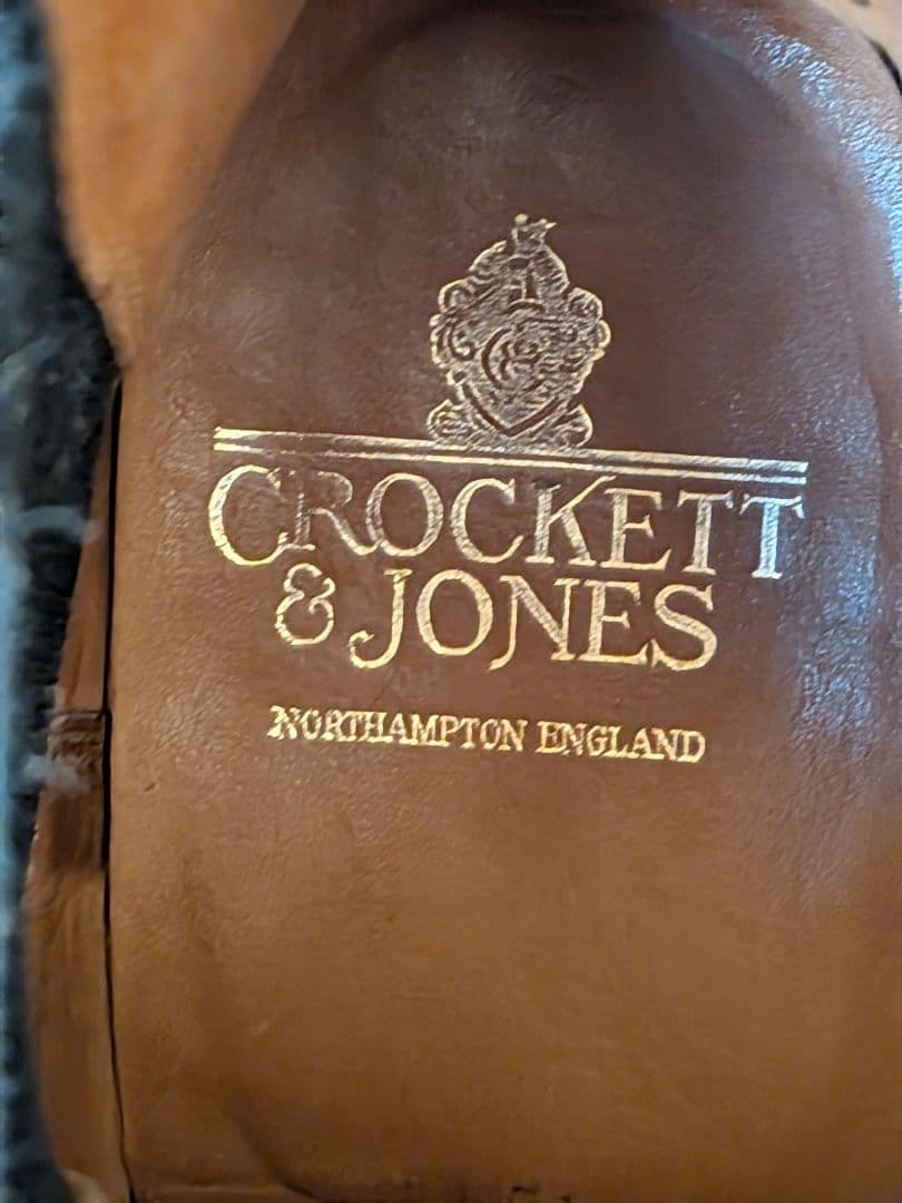 CROCKETT&JONES CHELSEA サイドゴアブーツ 7E