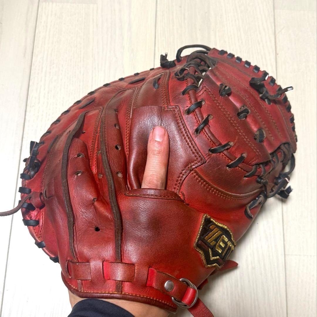 ZETTプロステイタス硬式キャッチャーミット