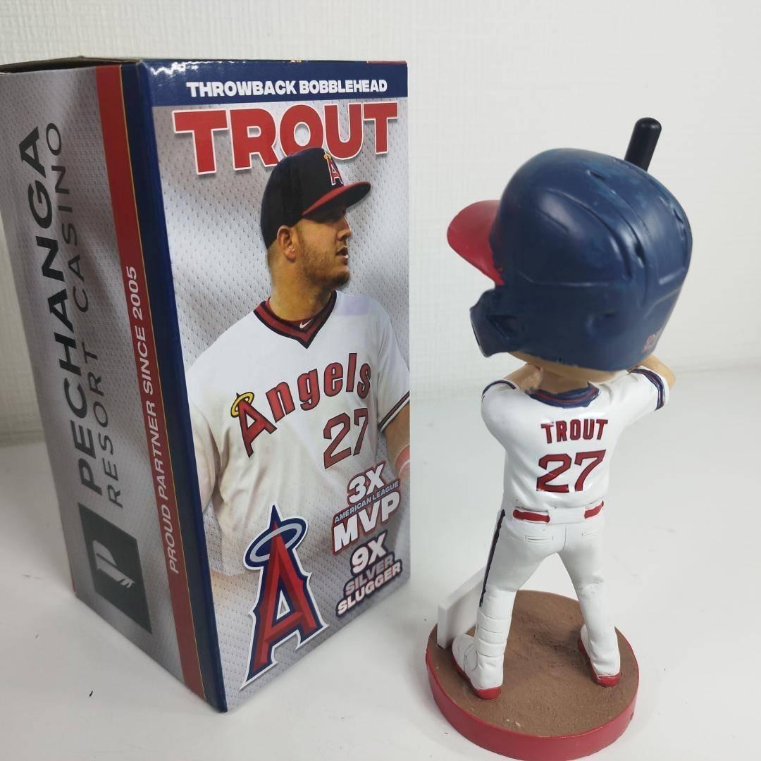 マイク トラウト エンゼルス ボブルヘッド 新品 バブルヘッド 非売品 hB22