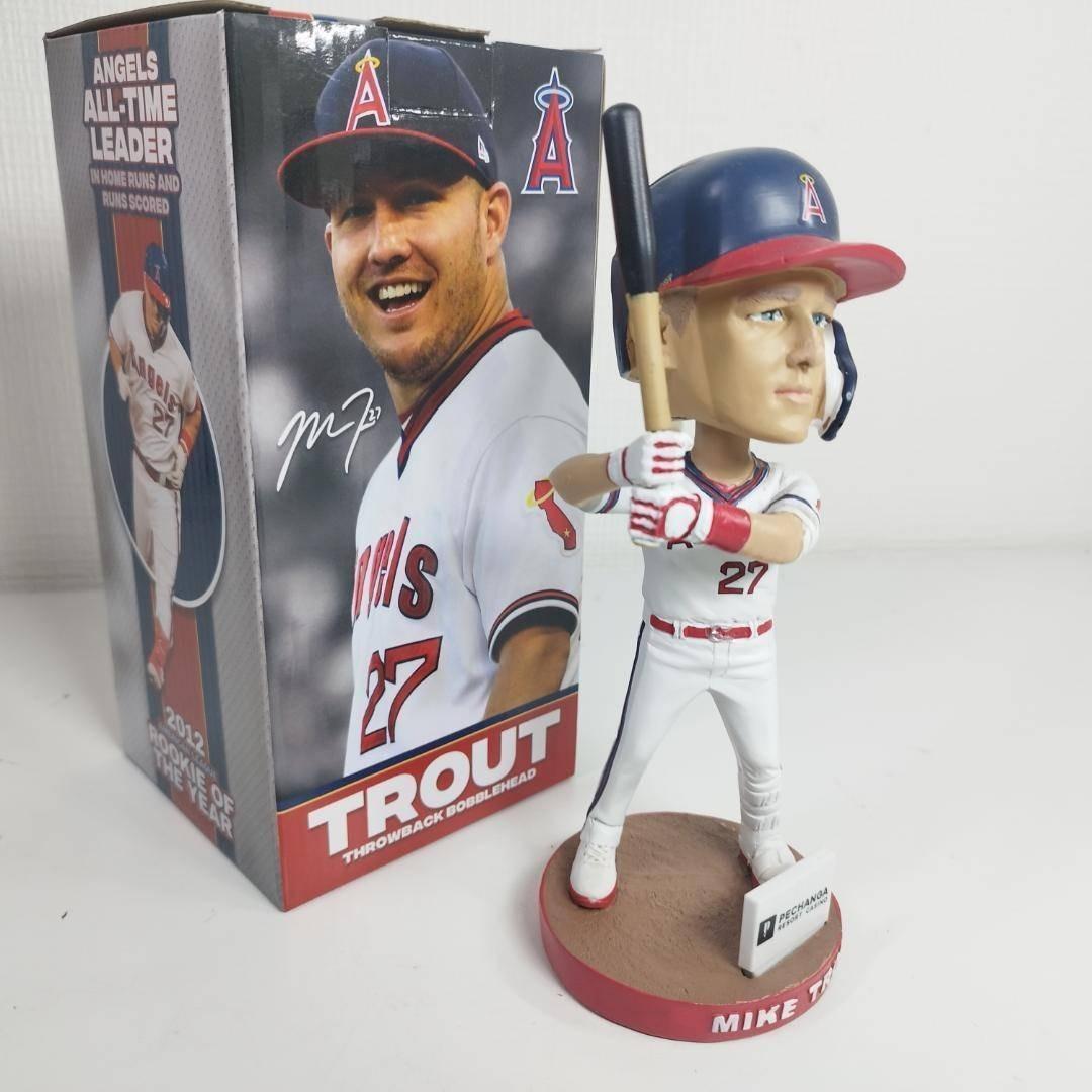 マイク トラウト エンゼルス ボブルヘッド 新品 バブルヘッド 非売品 hB22