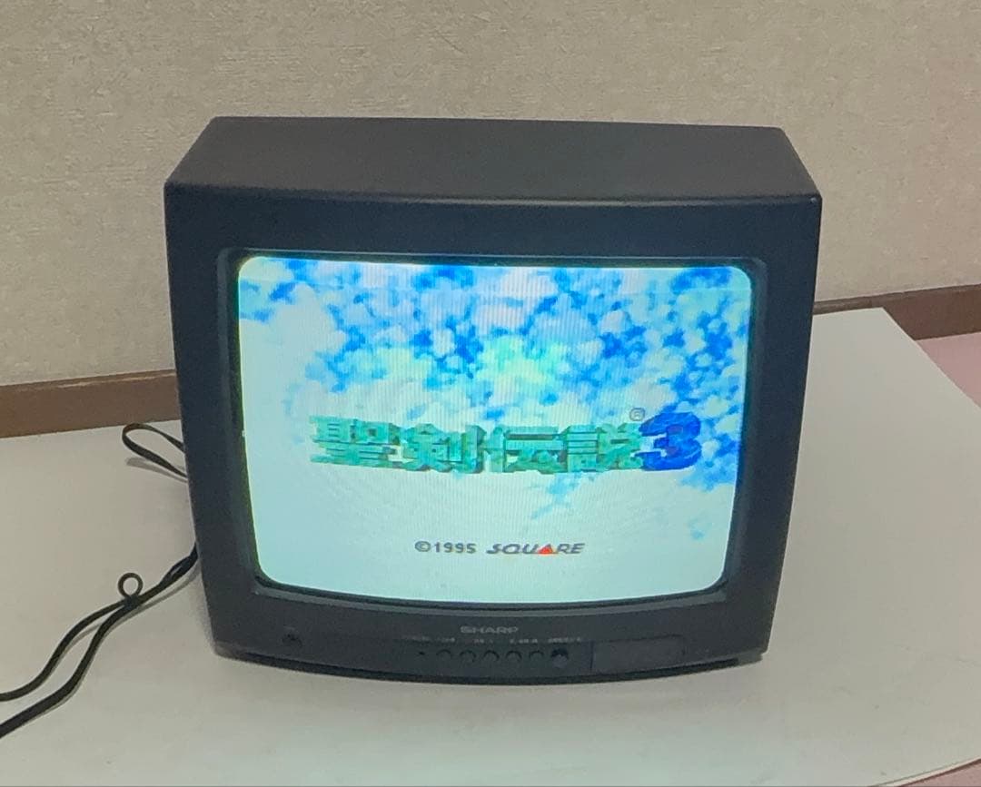 ブラウン管 カラーテレビ　SHARP シャープ14C-L10 レトロ