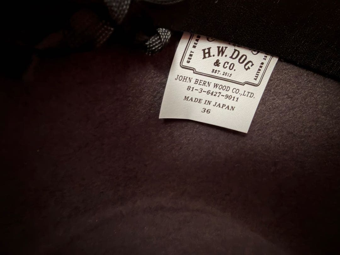 h.w.dog&co フェルトハット