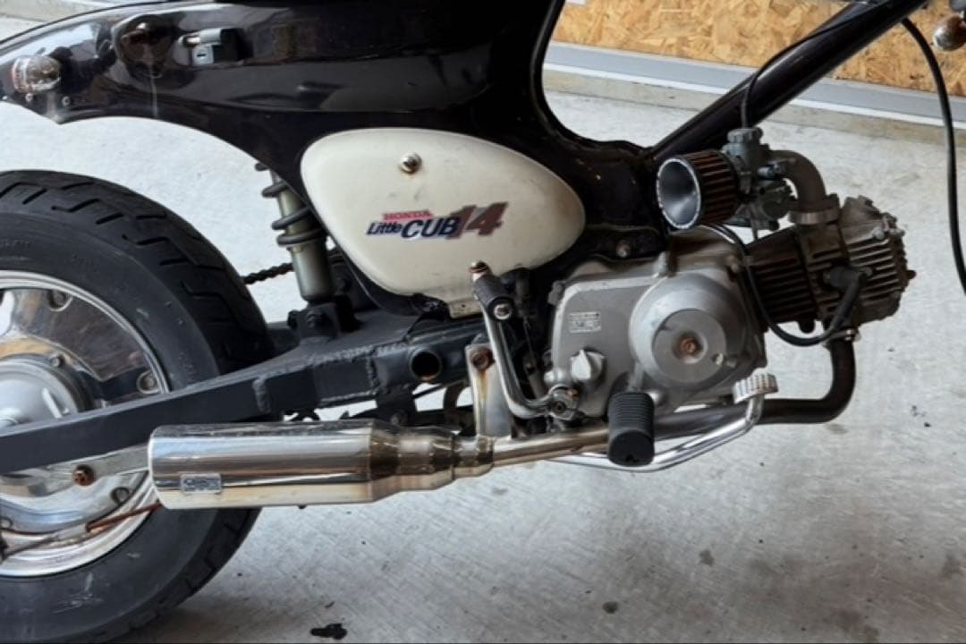 Wirus Win ステンレス製マフラー　スーパーカブ